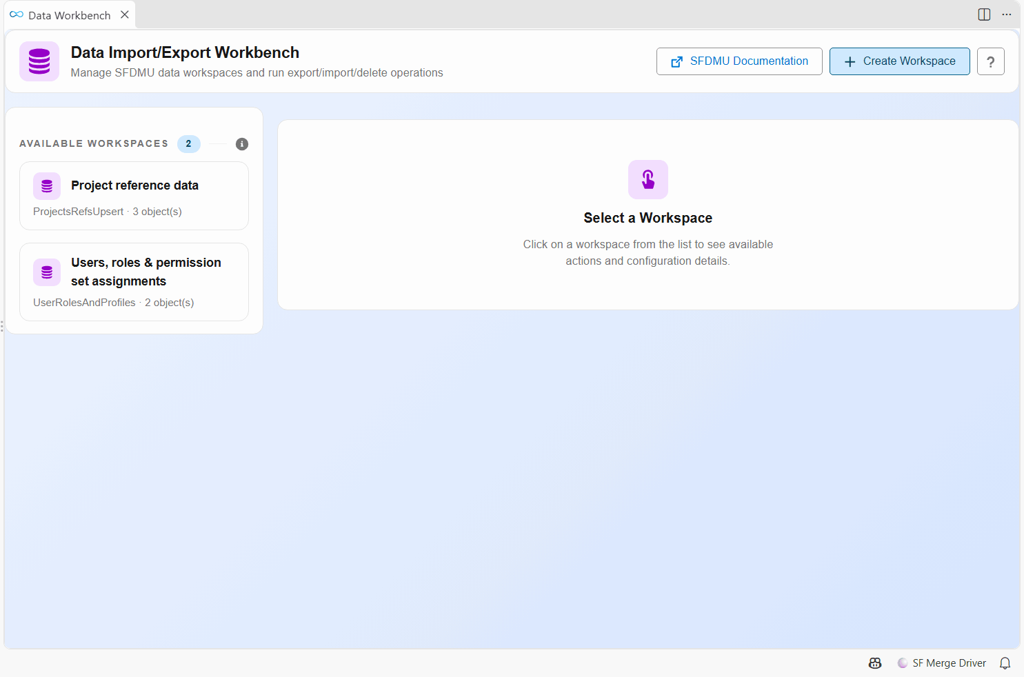 Data Workbench