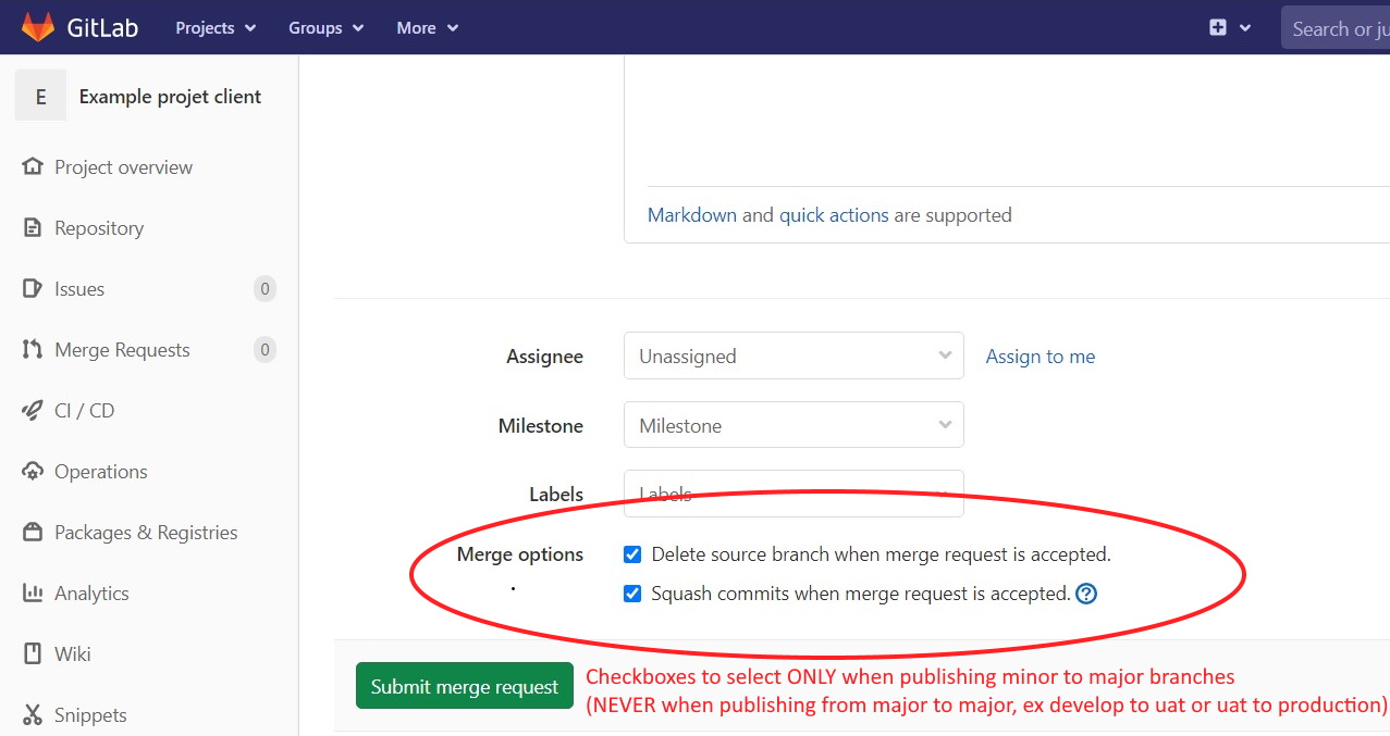 Create A Merge Request Using Gitlab Sfdx Hardis Documentation